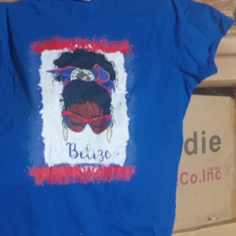 Womans Blue size small tshirt